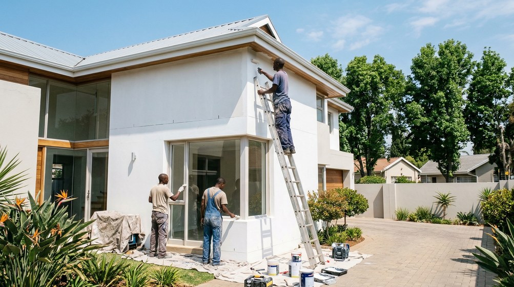 Professional painters working in Wellington, Cape Town Winelands